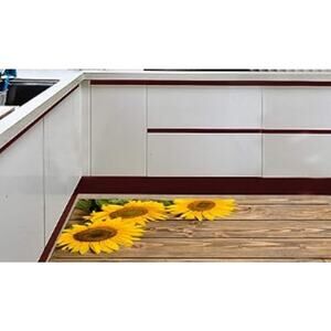 Kitchen Rug 1 Piece Floor Mat- The Wooden Table Doormat